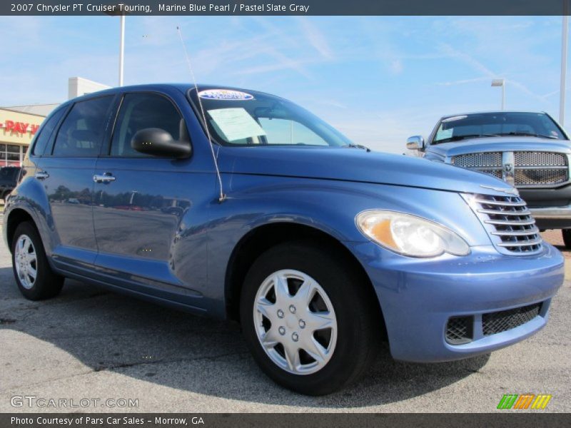 Marine Blue Pearl / Pastel Slate Gray 2007 Chrysler PT Cruiser Touring