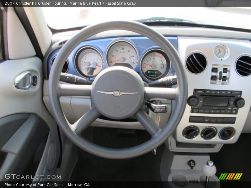 Marine Blue Pearl / Pastel Slate Gray 2007 Chrysler PT Cruiser Touring