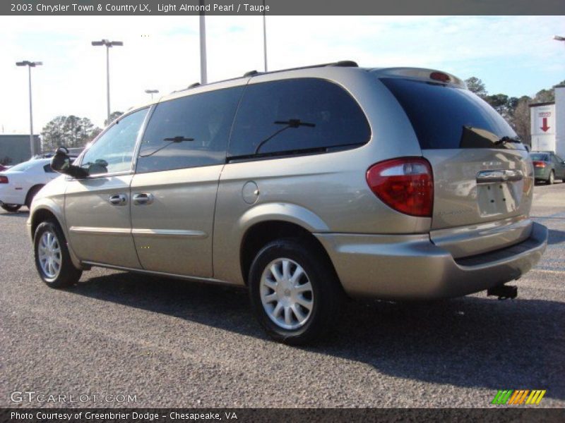 Light Almond Pearl / Taupe 2003 Chrysler Town & Country LX