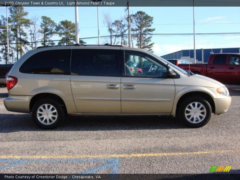 Light Almond Pearl / Taupe 2003 Chrysler Town & Country LX