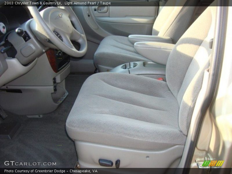 Light Almond Pearl / Taupe 2003 Chrysler Town & Country LX