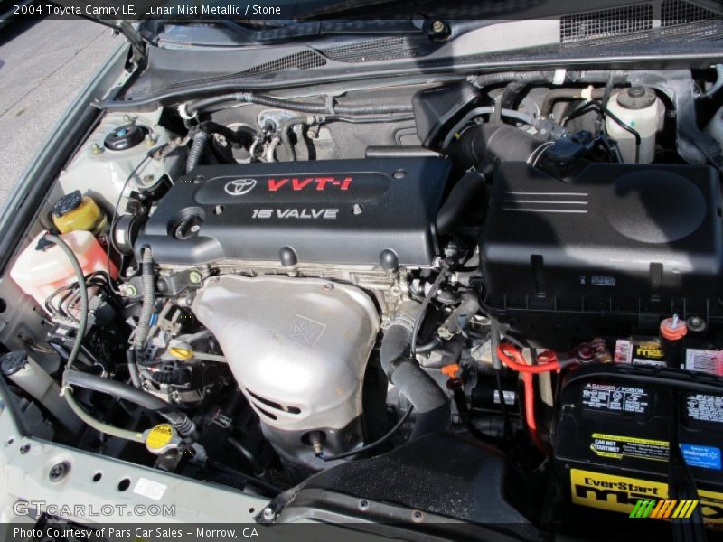 Lunar Mist Metallic / Stone 2004 Toyota Camry LE