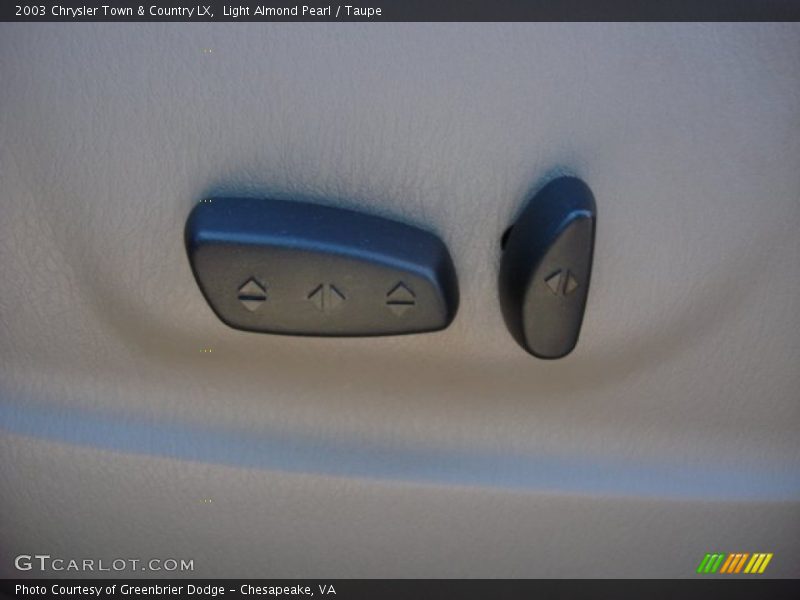Light Almond Pearl / Taupe 2003 Chrysler Town & Country LX