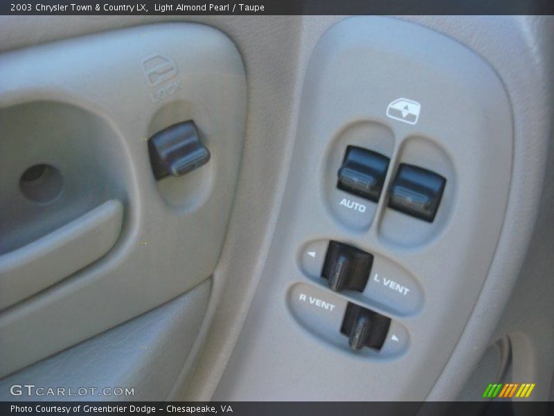 Light Almond Pearl / Taupe 2003 Chrysler Town & Country LX