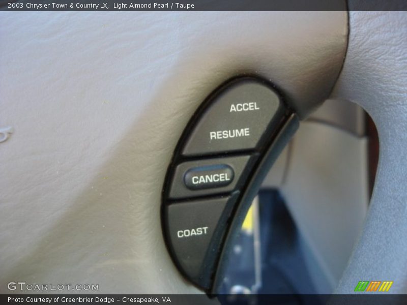 Light Almond Pearl / Taupe 2003 Chrysler Town & Country LX