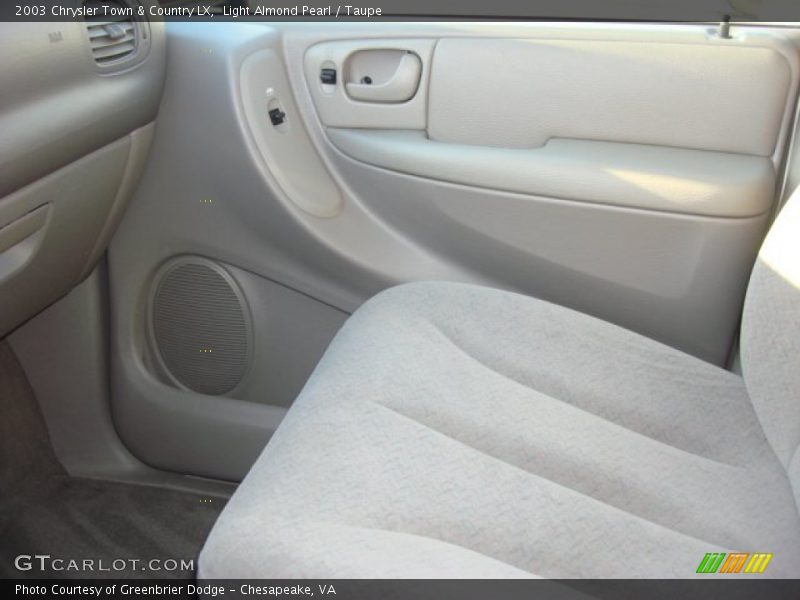 Light Almond Pearl / Taupe 2003 Chrysler Town & Country LX