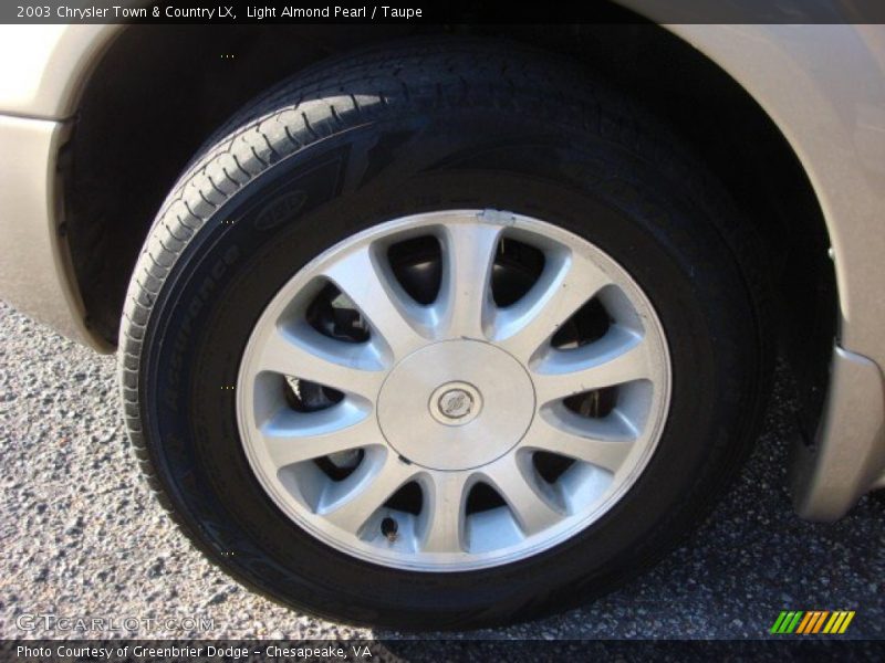Light Almond Pearl / Taupe 2003 Chrysler Town & Country LX