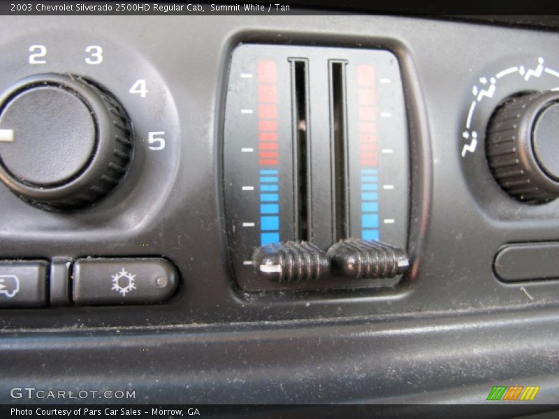 Summit White / Tan 2003 Chevrolet Silverado 2500HD Regular Cab