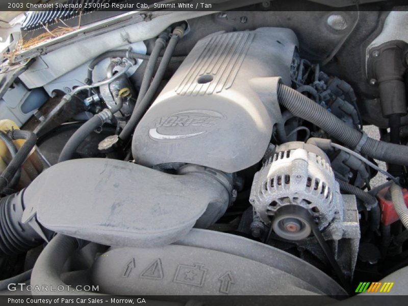 Summit White / Tan 2003 Chevrolet Silverado 2500HD Regular Cab