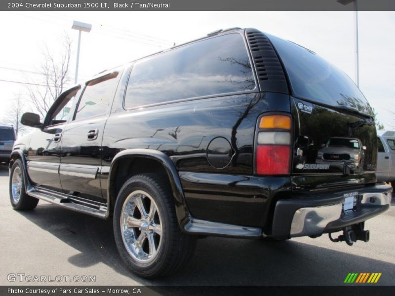 Black / Tan/Neutral 2004 Chevrolet Suburban 1500 LT