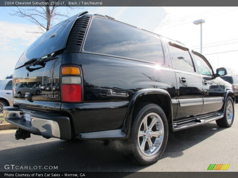 Black / Tan/Neutral 2004 Chevrolet Suburban 1500 LT