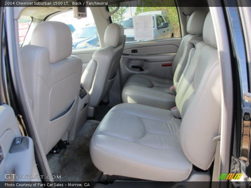 Black / Tan/Neutral 2004 Chevrolet Suburban 1500 LT