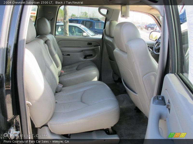 Black / Tan/Neutral 2004 Chevrolet Suburban 1500 LT