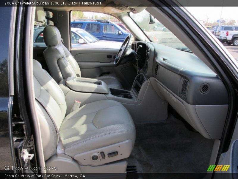 Black / Tan/Neutral 2004 Chevrolet Suburban 1500 LT