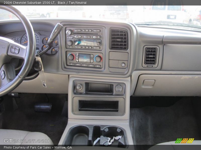 Black / Tan/Neutral 2004 Chevrolet Suburban 1500 LT