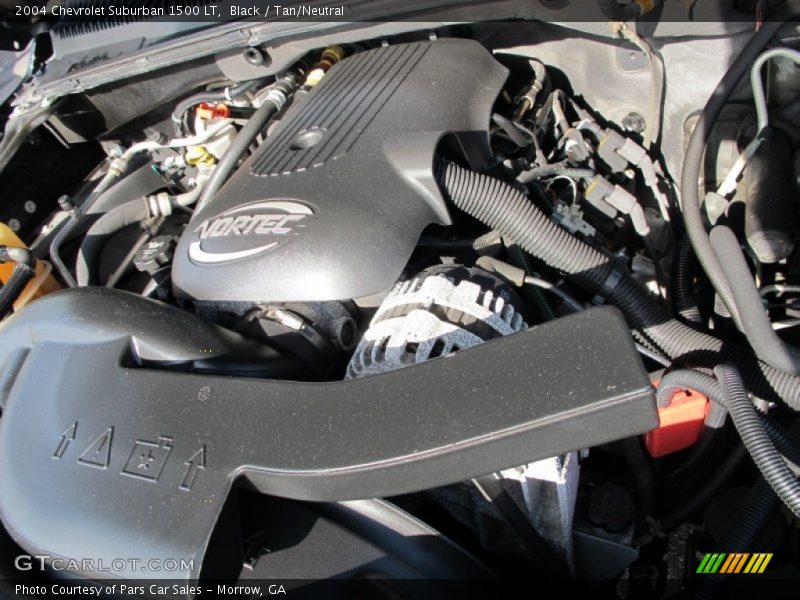 Black / Tan/Neutral 2004 Chevrolet Suburban 1500 LT