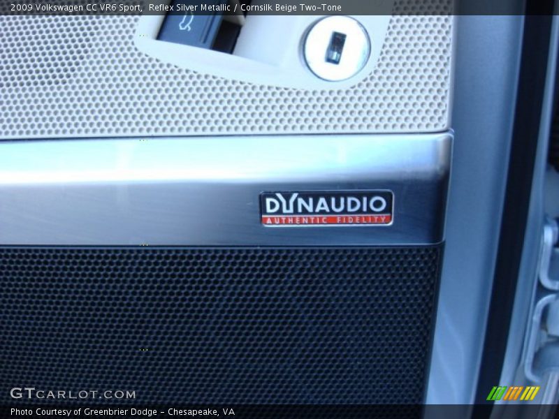 Reflex Silver Metallic / Cornsilk Beige Two-Tone 2009 Volkswagen CC VR6 Sport