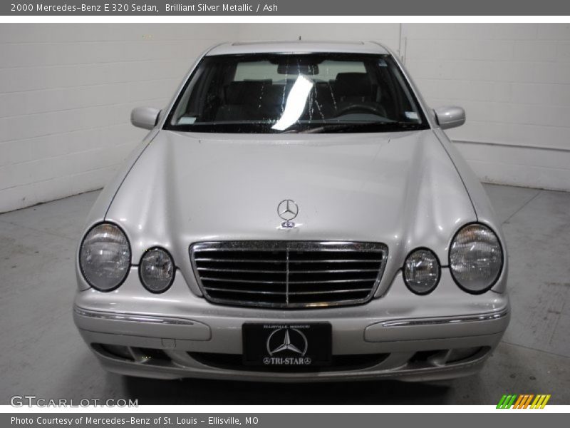 Brilliant Silver Metallic / Ash 2000 Mercedes-Benz E 320 Sedan