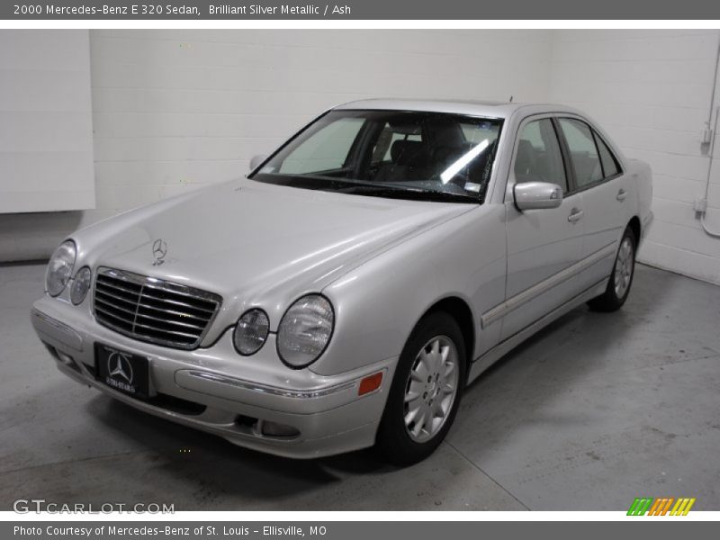 Brilliant Silver Metallic / Ash 2000 Mercedes-Benz E 320 Sedan