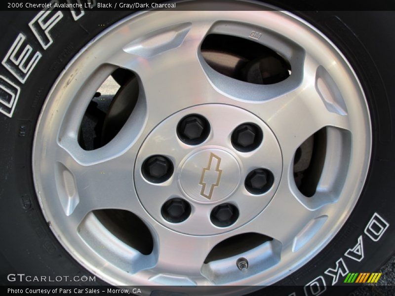 Black / Gray/Dark Charcoal 2006 Chevrolet Avalanche LT