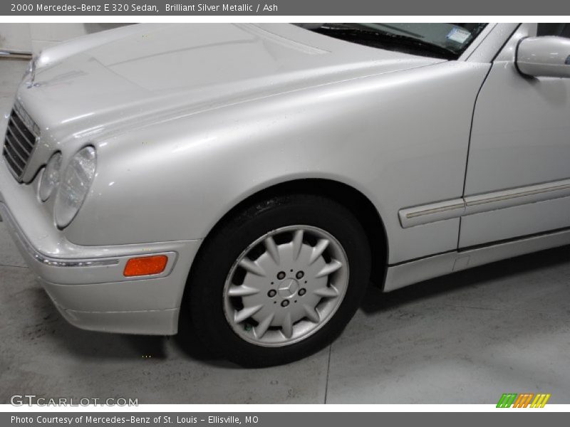 Brilliant Silver Metallic / Ash 2000 Mercedes-Benz E 320 Sedan