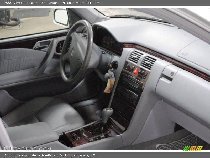 Brilliant Silver Metallic / Ash 2000 Mercedes-Benz E 320 Sedan