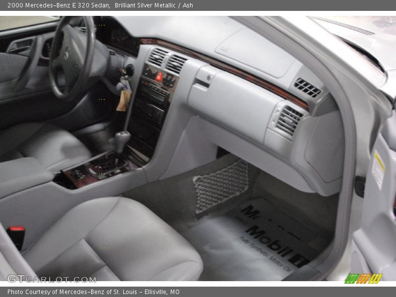 Brilliant Silver Metallic / Ash 2000 Mercedes-Benz E 320 Sedan