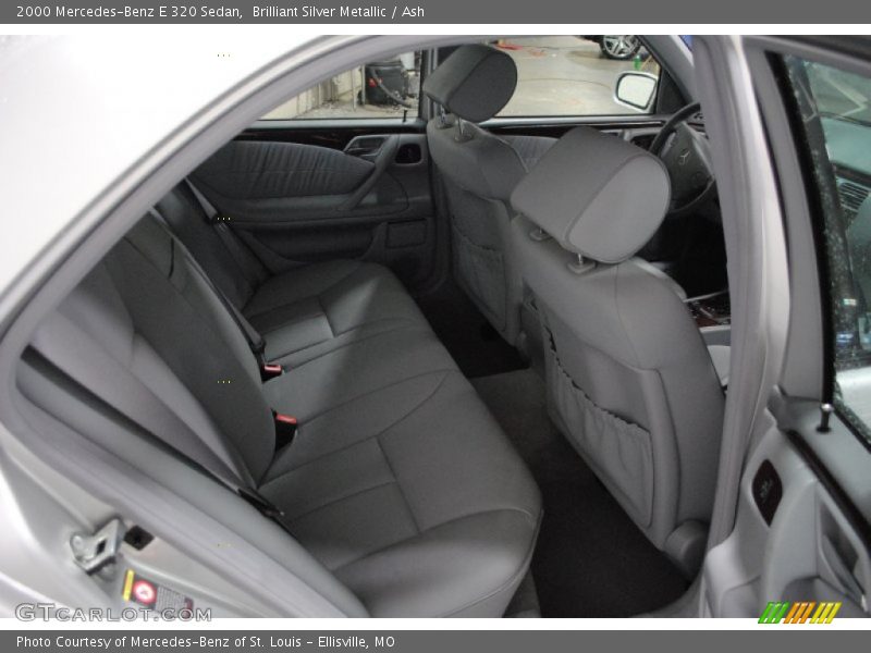 Brilliant Silver Metallic / Ash 2000 Mercedes-Benz E 320 Sedan