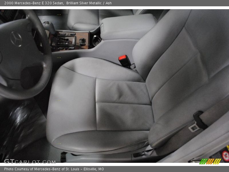Brilliant Silver Metallic / Ash 2000 Mercedes-Benz E 320 Sedan