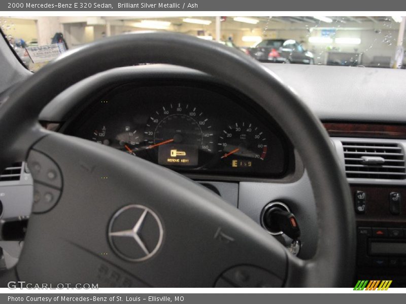 Brilliant Silver Metallic / Ash 2000 Mercedes-Benz E 320 Sedan