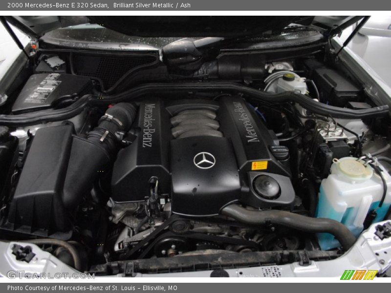 Brilliant Silver Metallic / Ash 2000 Mercedes-Benz E 320 Sedan