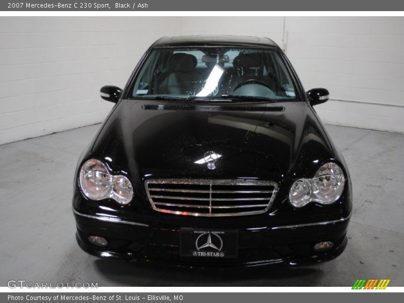 Black / Ash 2007 Mercedes-Benz C 230 Sport