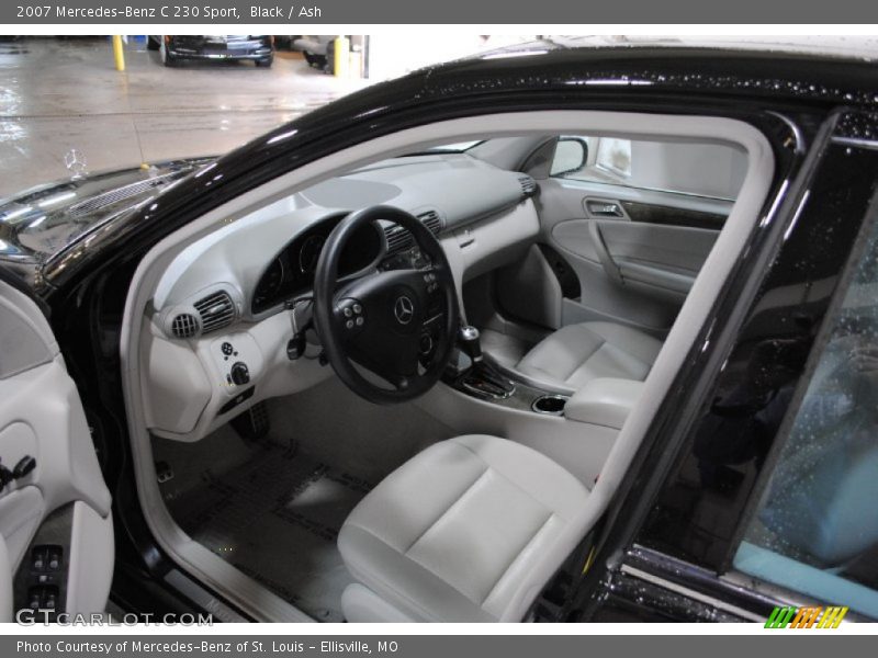 Black / Ash 2007 Mercedes-Benz C 230 Sport