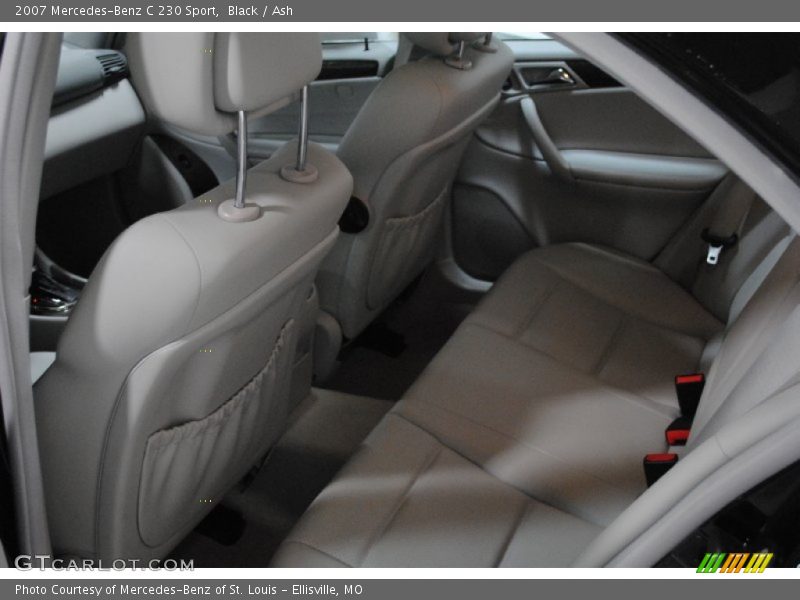 Black / Ash 2007 Mercedes-Benz C 230 Sport