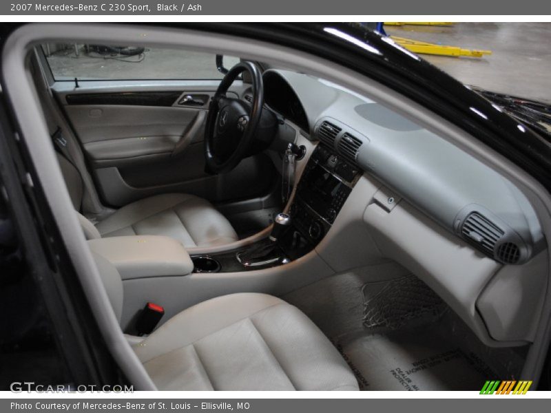Black / Ash 2007 Mercedes-Benz C 230 Sport