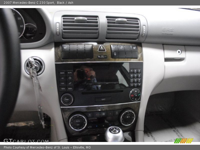 Black / Ash 2007 Mercedes-Benz C 230 Sport