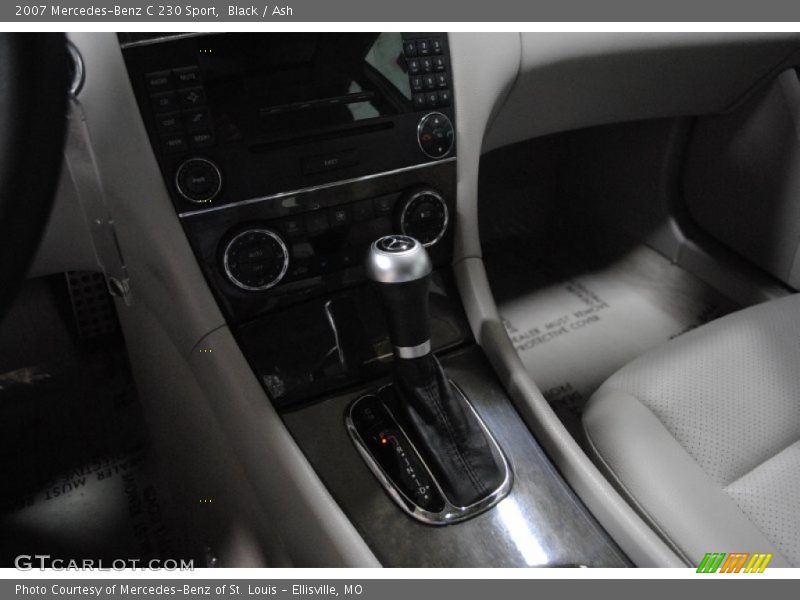Black / Ash 2007 Mercedes-Benz C 230 Sport