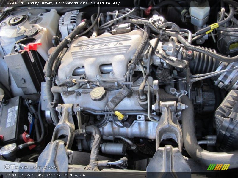 Light Sandrift Metallic / Medium Gray 1999 Buick Century Custom