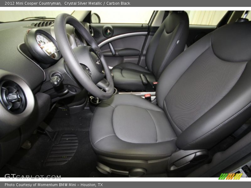  2012 Cooper Countryman Carbon Black Interior