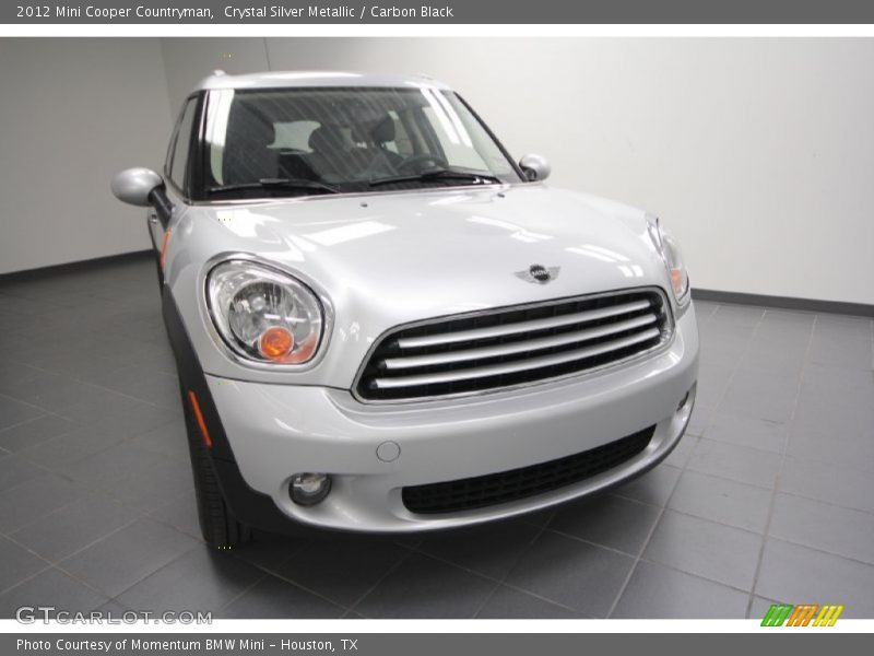 Crystal Silver Metallic / Carbon Black 2012 Mini Cooper Countryman