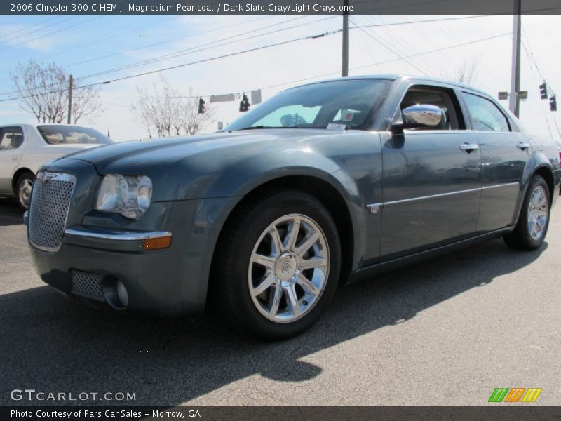 Magnesium Pearlcoat / Dark Slate Gray/Light Graystone 2006 Chrysler 300 C HEMI