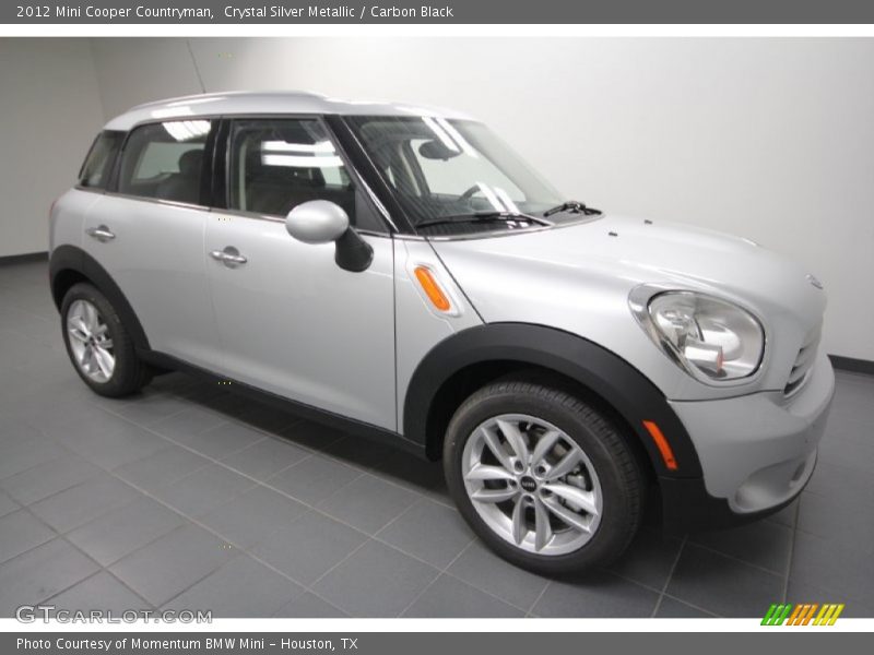Crystal Silver Metallic / Carbon Black 2012 Mini Cooper Countryman