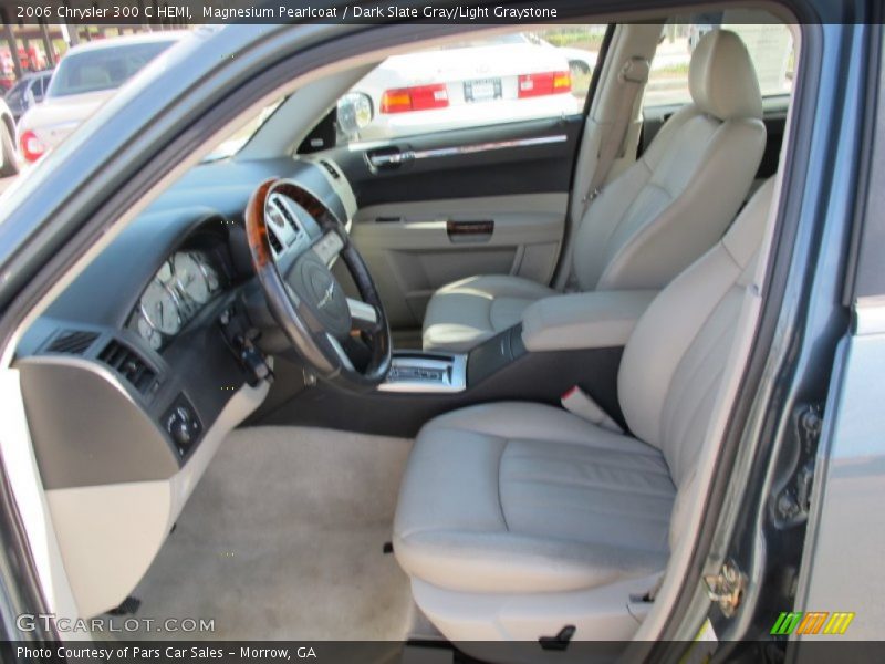 Magnesium Pearlcoat / Dark Slate Gray/Light Graystone 2006 Chrysler 300 C HEMI
