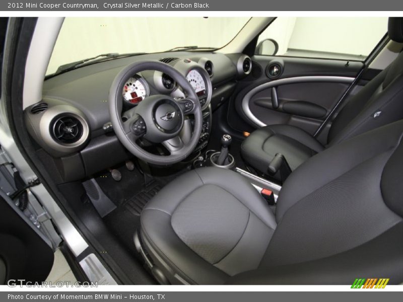  2012 Cooper Countryman Carbon Black Interior