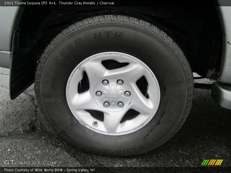 Thunder Gray Metallic / Charcoal 2001 Toyota Sequoia SR5 4x4