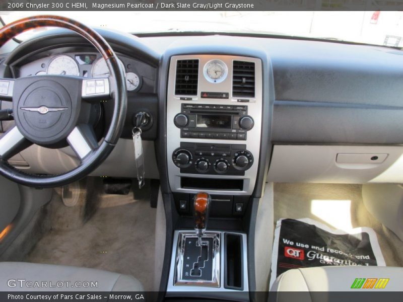 Magnesium Pearlcoat / Dark Slate Gray/Light Graystone 2006 Chrysler 300 C HEMI