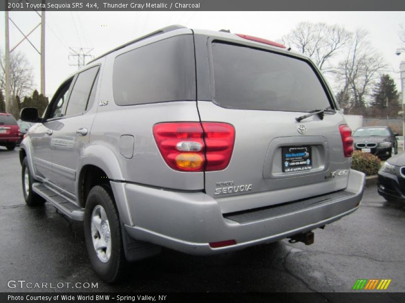 Thunder Gray Metallic / Charcoal 2001 Toyota Sequoia SR5 4x4