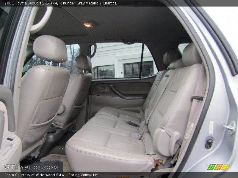 Thunder Gray Metallic / Charcoal 2001 Toyota Sequoia SR5 4x4