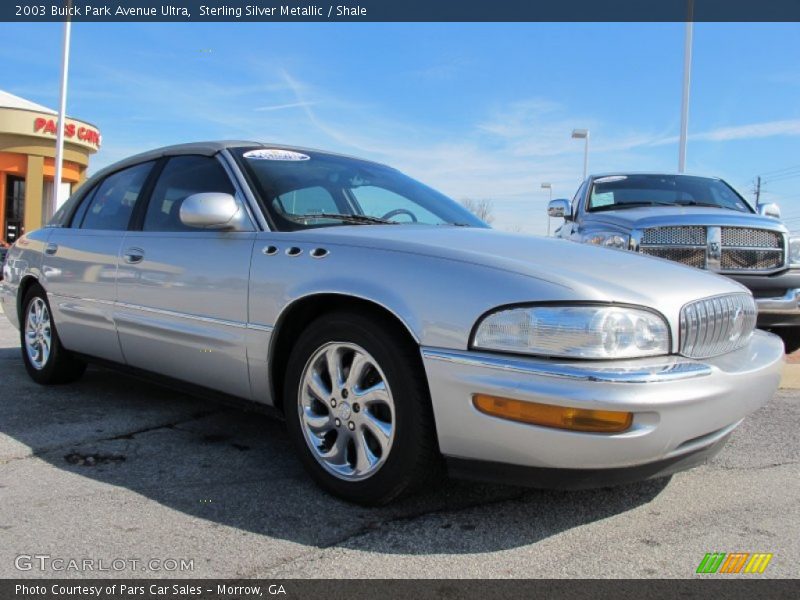 Sterling Silver Metallic / Shale 2003 Buick Park Avenue Ultra