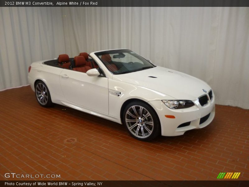 Front 3/4 View of 2012 M3 Convertible
